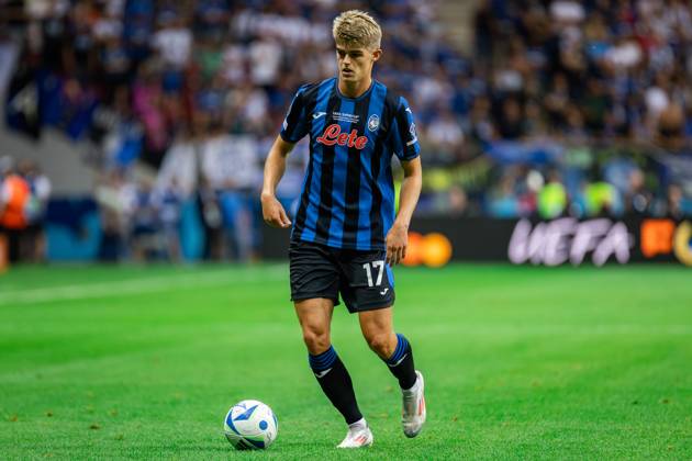 UEFA Super Cup 2024 Final match: Real Madrid Vs Atalanta BC in Warsaw, Poland - 14 Aug 2024 Charles De Ketelaere of Atalanta BC seen in action during the UEFA Super Cup 2024 Final match between Real Madrid and Atalanta BC at PGE Narodowy stadium in Warsaw. Final score; Real Madrid 2:0. Atalanta BC. Warsaw Poland Copyright: xMiko?ajxBarbanellx xSOPAxImagesx MBarbanell_UEFASC2024_14082024_22
