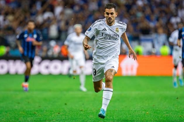 UEFA Super Cup 2024 Final match: Real Madrid Vs Atalanta BC in Warsaw, Poland - 14 Aug 2024 Dani Ceballos of Real seen in action during the UEFA Super Cup 2024 Final match between Real Madrid and Atalanta BC at PGE Narodowy stadium in Warsaw. Final score; Real Madrid 2:0. Atalanta BC. Warsaw Poland Copyright: xMiko?ajxBarbanellx xSOPAxImagesx MBarbanell_UEFASC2024_14082024_49
