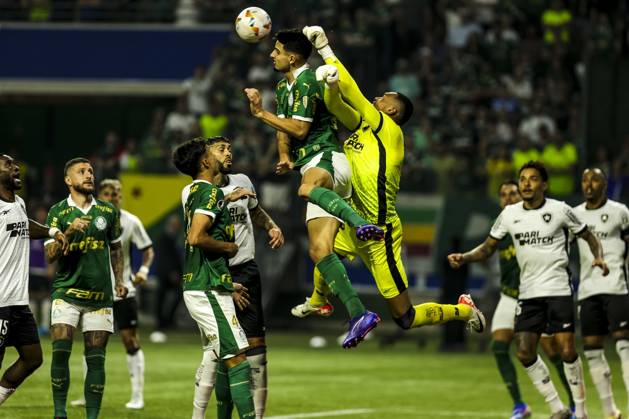 Match between Palmeiras and Botafogo for the Conmebol Libertadores 2024 Sao Paulo (SP), 08 21 2024 - LIBERTADORES PALMEIRAS X BOTAFOGO - Shot during the match between Palmeiras and Botafogo, valid for the second leg of the round of 16 of the Copa Conmebol Libertadores, on the evening of this Wednesday, August 21, 2024, at Allianz Parque, in Sao Paulo-SP. (Foto: Pedro Paulo Diaz Thenews2 imago images) SPO Copyright: xPedroxPauloxDiazx