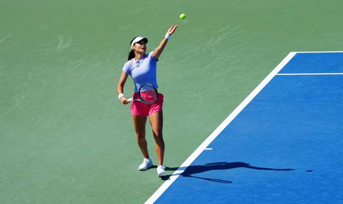 Emma Raducanu practices US Open, Previews, Flushing Meadows, New York, USA - 22 Aug 2024  Copyright: xJavierxGarcia Shutterstockx 14653556a