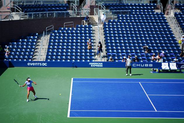 Emma Raducanu practices US Open, Previews, Flushing Meadows, New York, USA - 22 Aug 2024  Copyright: xJavierxGarcia Shutterstockx 14653556r