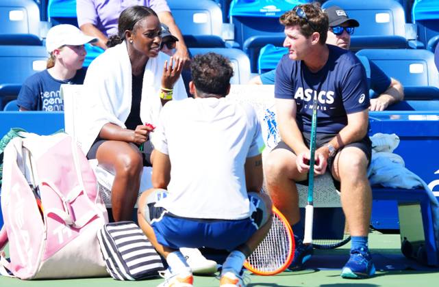 Sloane Stephens during practice US Open, Previews, Flushing Meadows, New York, USA - 22 Aug 2024  Copyright: xJavierxGarcia Shutterstockx 14653556bd