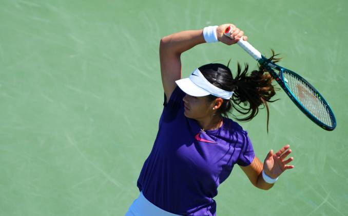 Emma Raducanu practices US Open Championships 2024, Previews, Flushing Meadows, New York, USA - 23 Aug 2024  Copyright: xJavierxGarcia Shutterstockx 14657962l