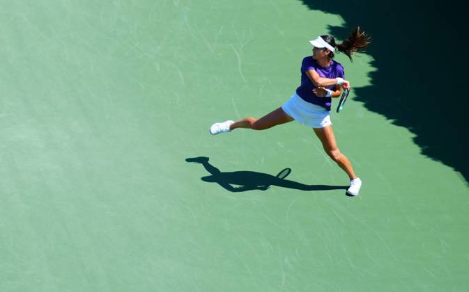 Emma Raducanu practices US Open Championships 2024, Previews, Flushing Meadows, New York, USA - 23 Aug 2024  Copyright: xJavierxGarcia Shutterstockx 14657962ag