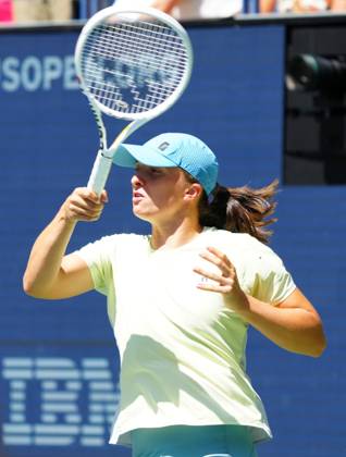 Iga Swiatek practices US Open Championships 2024, Previews, Flushing Meadows, New York, USA - 23 Aug 2024  Copyright: xJavierxGarcia Shutterstockx 14657962ak