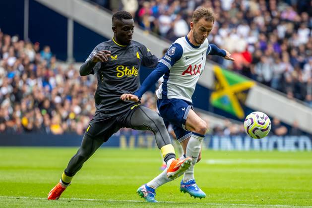 Football - 2024 2025 Premier League - Tottenham Hotspur vs Everton - Tottenham Hotspur Stadium - Saturday 24th August 2024 Daniel Bearham Colorsport csp_tot_eve_db_24082024_