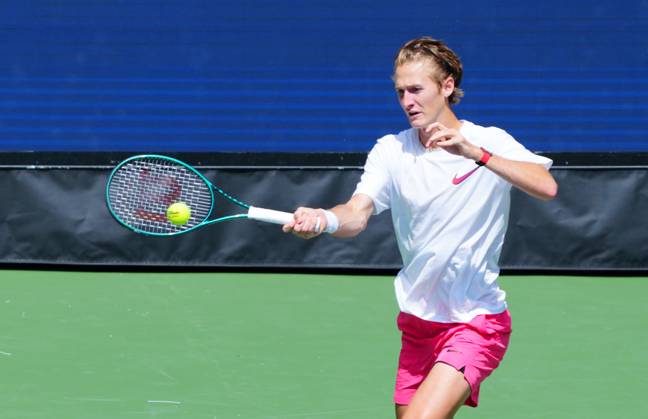 Sebastian Korda practices US Open Championships 2024, Previews, Flushing Meadows, New York, USA - 24 Aug 2024  Copyright: xJavierxGarcia Shutterstockx 14657964k