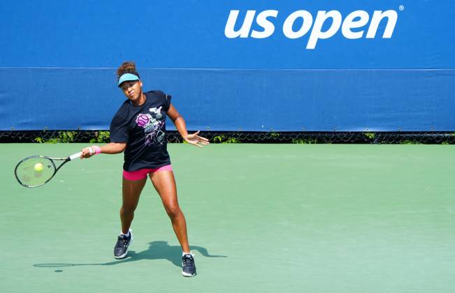 Naomi Osaka practices US Open Championships 2024, Previews, Flushing Meadows, New York, USA - 24 Aug 2024  Copyright: xJavierxGarcia Shutterstockx 14657964ab