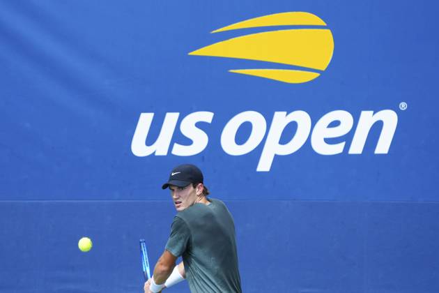 Jack Draper practices US Open Championships 2024, Previews, Flushing Meadows, New York, USA - 24 Aug 2024  Copyright: xJavierxGarcia Shutterstockx 14657964cw