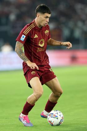 Rome, Italy 25.08.2024 : Matias Soule of Roma during Italian football championship Serie A Enilive 2024-2025 match AS Roma Vs Empoli FC at Stadio Olimpico in Rome on August 25, 2024.  Copyright: xMarcoxIacobucci IPAxSportx xipa-x xx IPA_49077314 IPA_Agency_IPA49077314
