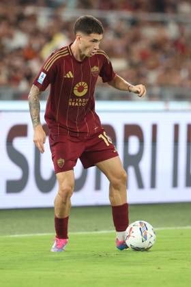 Rome, Italy 25.08.2024 : Matias Soule of Roma during Italian football championship Serie A Enilive 2024-2025 match AS Roma Vs Empoli FC at Stadio Olimpico in Rome on August 25, 2024.  Copyright: xMarcoxIacobucci IPAxSportx xipa-x xx IPA_49078104 IPA_Agency_IPA49078104