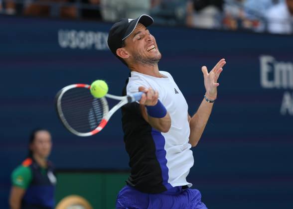 Dominic Thiem AUT Tennis US Open 2024 Grand Slam Billie Jean King Tennis Center New York New York USA August 26, 2024 Copyright: xJuergenxHasenkopfx