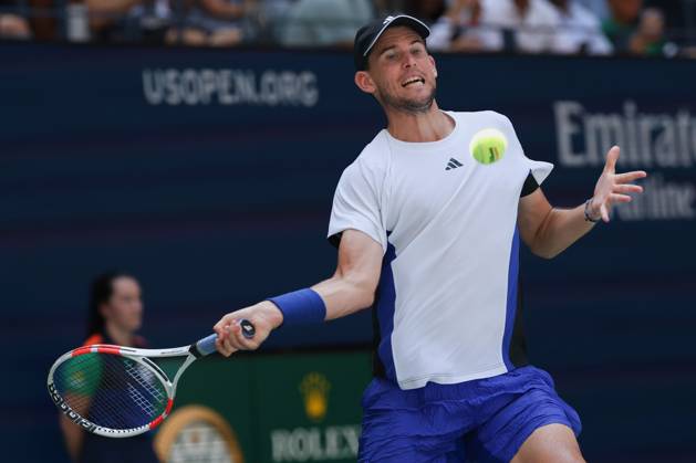 Dominic Thiem AUT Tennis US Open 2024 Grand Slam Billie Jean King Tennis Center New York New York USA August 26, 2024 Copyright: xJuergenxHasenkopfx