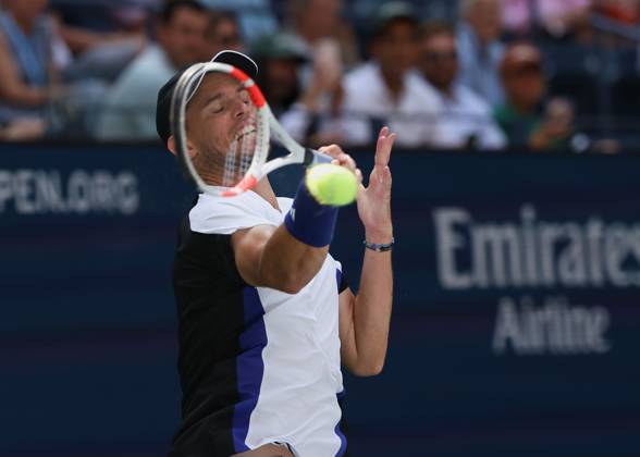 Dominic Thiem AUT Tennis US Open 2024 Grand Slam Billie Jean King Tennis Center New York New York USA August 26, 2024 Copyright: xJuergenxHasenkopfx