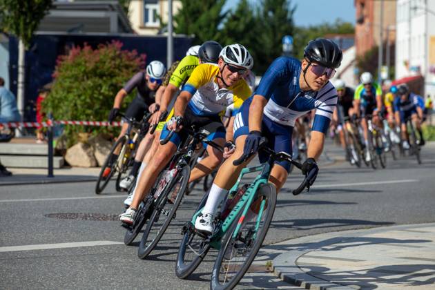 41 Mutterstadt road bike race at the Kerwe for the prize of the municipality of Mutterstadt and the Sparkasse Vorderpfalz Mutterstadt, Rhineland-Palatinate Copyright: xUdoxHerrmannx