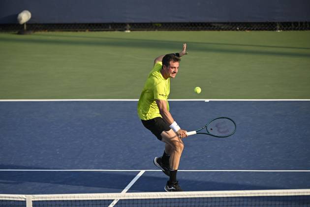 Tennis : Us Open 2024 - Pedro Martinez - Espagne Tennis :Us Open 2024 - Usa 26 08 2024 ChrysleneCaillaud Panoramic 