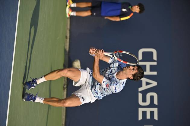 Tennis : Us Open 2024 - Sebastian Ofner - Autriche Tennis :Us Open 2024 - Usa 26 08 2024 ChrysleneCaillaud Panoramic 