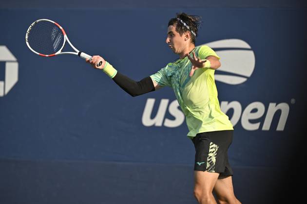 Tennis : Us Open 2024 - Alexander Shevchenko - Kazakthan Tennis :Us Open 2024 - Usa 26 08 2024 ChrysleneCaillaud Panoramic 