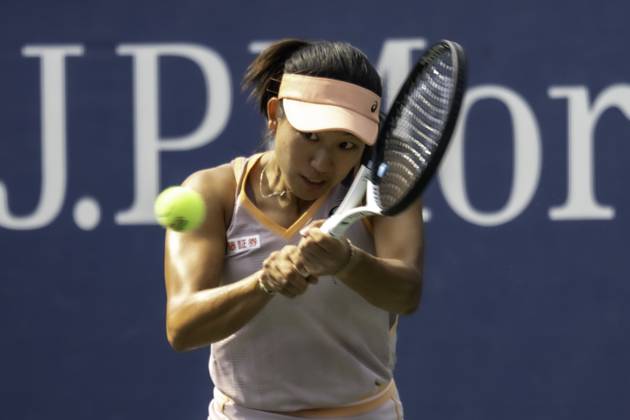Moyuka Uchijima (JPN) competes in round 1 of the 2024 US Open Tennis. Noxthirdxpartyxsales  (264362436)