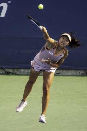 Moyuka Uchijima (JPN) competes in round 1 of the 2024 US Open Tennis. Noxthirdxpartyxsales  (264363319)
