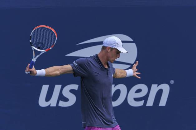 August 26, 2024, Flushing Meadows, New York, USA: Jan Choinski during Day 1 of his match against Roberto Carballes Baena in the 2024 US Open held at the USTA Billie Jean King National Tennis Center on MondayAugust 26, 2024 in the Flushing neighborhood of the Queens borough of New York City. JAVIER ROJAS PI Flushing Meadows USA - ZUMAp124 20240826_zaa_p124_034 Copyright: xJavierxRojasx