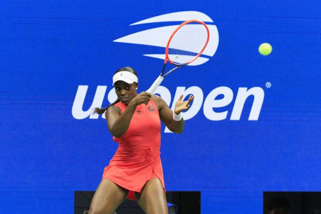 August 26, 2024, Flushing Meadows, New York, USA: Sloane Stephens during Day 1 of her match against Clara Burel in the 2024 US Open held at the USTA Billie Jean King National Tennis Center on MondayAugust 26, 2024 in the Flushing neighborhood of the Queens borough of New York City. JAVIER ROJAS PI Flushing Meadows USA - ZUMAp124 20240826_zaa_p124_061 Copyright: xJavierxRojasx