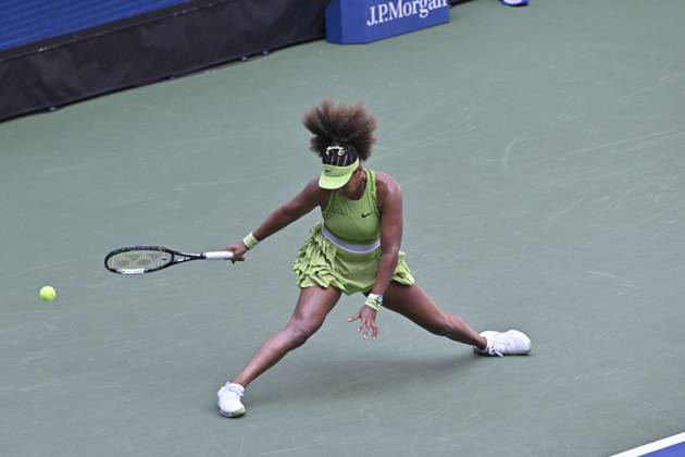 Tennis : Us Open 2024 - Naomi Osaka - Japon Tennis :Us Open 2024 - Usa - 27 08 2024 ChrysleneCaillaud Panoramic 