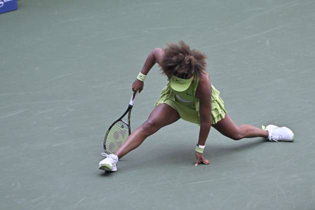 Tennis : Us Open 2024 - Naomi Osaka - Japon Tennis :Us Open 2024 - Usa - 27 08 2024 ChrysleneCaillaud Panoramic 