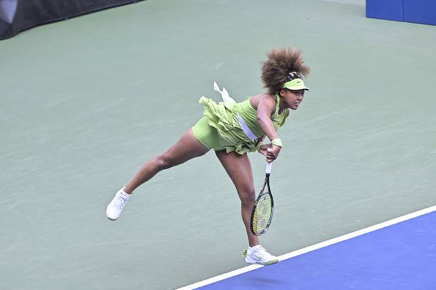 Tennis : Us Open 2024 - Naomi Osaka - Japon Tennis :Us Open 2024 - Usa - 27 08 2024 ChrysleneCaillaud Panoramic 