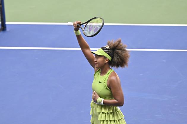 Tennis : Us Open 2024 - Naomi Osaka - Japon Tennis :Us Open 2024 - Usa - 27 08 2024 ChrysleneCaillaud Panoramic 