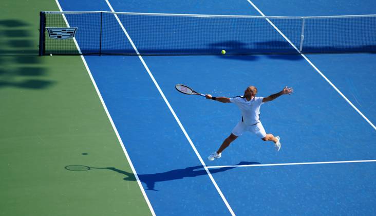 Dan Evans in first round action US Open Championships 2024, Day Two, Flushing Meadows, New York, USA - 27 Aug 2024  Copyright: xJavierxGarcia Shutterstockx 14664795aw