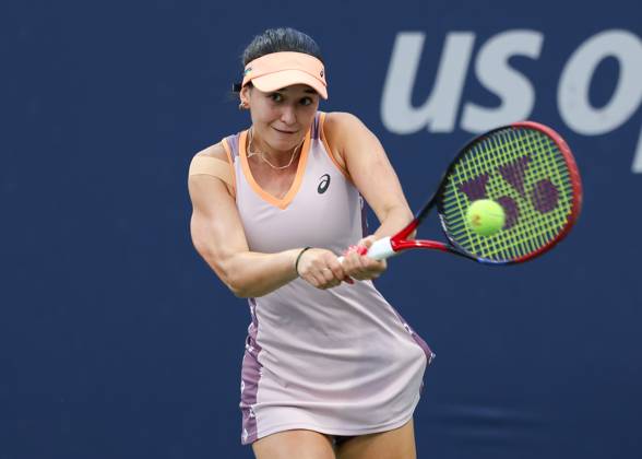 Eva Lys Tennis US Open 2024 Grand Slam Billie Jean King Tennis Center New York New York USA August 27, 2024 Copyright: xJuergenxHasenkopfx