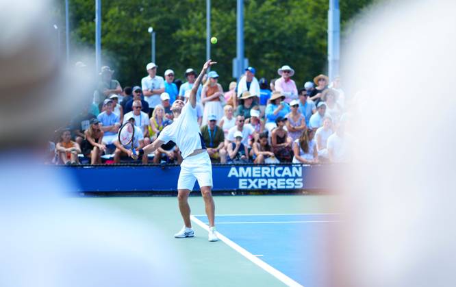 Dan Evans US Open Championships 2024, Day Two, Flushing Meadows, New York, USA - 27 Aug 2024  Copyright: xJavierxGarcia Shutterstockx 14664795ci