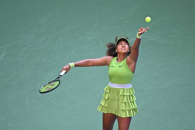 US Open - First Round Naomi Osaka (JPN) during her first round match at the 2024 US Open at Billie Jean National Tennis Center in New York City, NY, USA, on August 27, 2024. Photo by Corinne Dubreuil ABACAPRESS.COM New York City NY United States  Copyright: xDubreuilxCorinne ABACAx