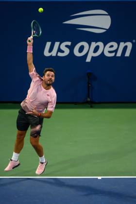 2024 US Open Tennis Championships at the USTA Billie Jean King National Tennis Centre Featuring: Stan Wawrinka Where: Queens, New York, United States When: 27 Aug 2024 Credit: David Lobel INSTARimages EDITORIAL USE ONLY. NOT FOR USE BY NEWSPAPERS BASED IN THE UK. Copyright: xDavidxLobelx instar54062271