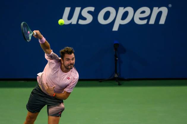 2024 US Open Tennis Championships at the USTA Billie Jean King National Tennis Centre Featuring: Stan Wawrinka Where: Queens, New York, United States When: 27 Aug 2024 Credit: David Lobel INSTARimages EDITORIAL USE ONLY. NOT FOR USE BY NEWSPAPERS BASED IN THE UK. Copyright: xDavidxLobelx instar54062272