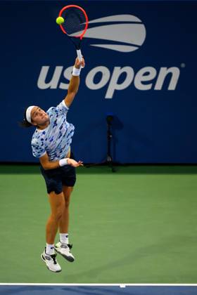2024 US Open Tennis Championships at the USTA Billie Jean King National Tennis Centre Featuring: Mattia Bellucci Where: Queens, New York, United States When: 27 Aug 2024 Credit: David Lobel INSTARimages EDITORIAL USE ONLY. NOT FOR USE BY NEWSPAPERS BASED IN THE UK. Copyright: xDavidxLobelx instar54062273