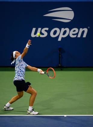 2024 US Open Tennis Championships at the USTA Billie Jean King National Tennis Centre Featuring: Mattia Bellucci Where: Queens, New York, United States When: 27 Aug 2024 Credit: David Lobel INSTARimages EDITORIAL USE ONLY. NOT FOR USE BY NEWSPAPERS BASED IN THE UK. Copyright: xDavidxLobelx instar54062275