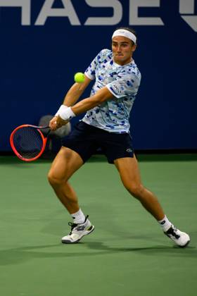 2024 US Open Tennis Championships at the USTA Billie Jean King National Tennis Centre Featuring: Mattia Bellucci Where: Queens, New York, United States When: 27 Aug 2024 Credit: David Lobel INSTARimages EDITORIAL USE ONLY. NOT FOR USE BY NEWSPAPERS BASED IN THE UK. Copyright: xDavidxLobelx instar54062279