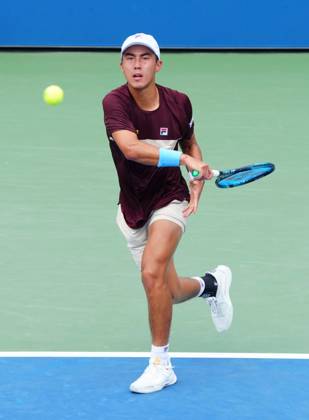 Rinky Hijikata in second round action US Open Championships 2024, Day Three, Flushing Meadows, New York, USA - 28 Aug 2024  Copyright: xJavierxGarcia Shutterstockx 14664827x