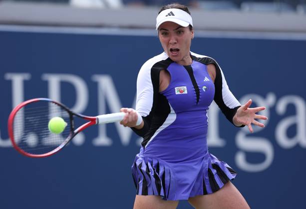 Gabriella Ruse of Romania in action US Open Championships 2024, Day Three, Flushing Meadows, New York, USA - 28 Aug 2024  Copyright: xEllaxLing Shutterstockx 14664828e