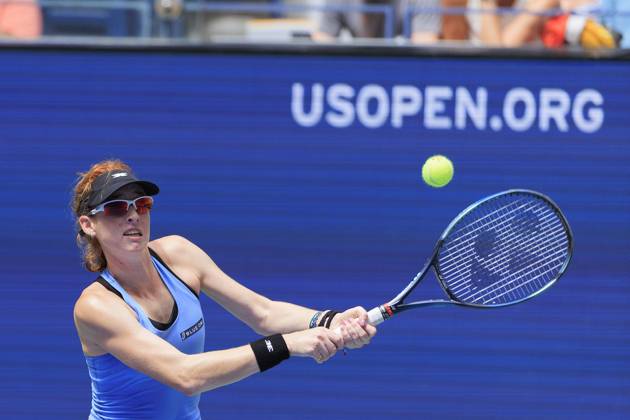 August 28, 2024, Flushing Meadows, New York, USA: Maya Joint during her match against Madison Keys on Day 3 of the 2024 US Open held at the USTA Billie Jean King National Tennis Center on Wednesday August 28, 2024 in the Flushing neighborhood of the Queens borough of New York City. JAVIER ROJAS PI Flushing Meadows USA - ZUMAp124 20240828_zaa_p124_023 Copyright: xJavierxRojasx