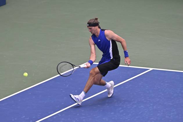 Tennis : Us Open 2024 - Alexander Zverev - Allemagne Tennis :Us Open 2024 - Usa - 28 08 2024 ChrysleneCaillaud Panoramic 