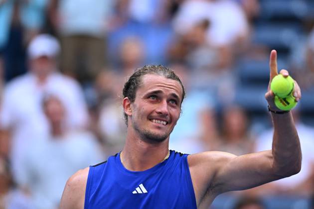 Tennis, US Open, Tag 3, Zverev besiegt Müller