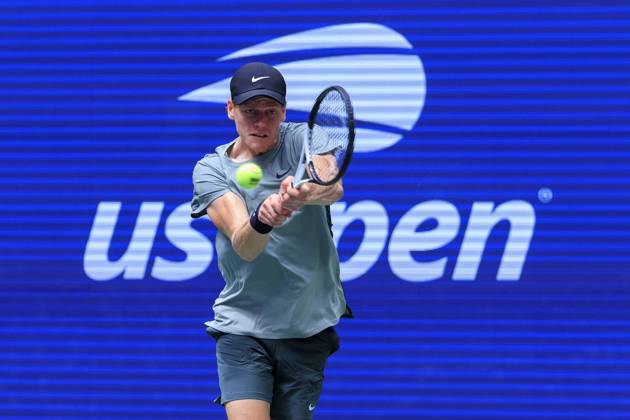 August 29, 2024, Flushing Meadows, New York, USA: Jannik Sinner during Day 4 of his match against Alex Michelsen in the 2024 US Open held at the USTA Billie Jean King National Tennis Center on Thursday August 29, 2024 in the Flushing neighborhood of the Queens borough of New York City. JAVIER ROJAS PI Flushing Meadows USA - ZUMAp124 20240829_zaa_p124_030 Copyright: xJavierxRojasx