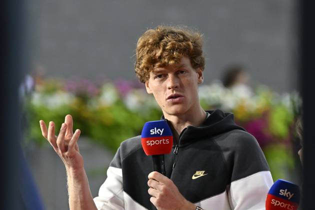 Tennis : Us Open 2024 - Jannick Sinner - Italie Tennis :Us Open 2024 - Usa - 29 08 2024 ChrysleneCaillaud Panoramic 