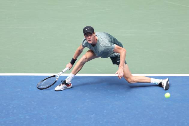 Jannik Sinner (Ita) at the US Open 2024 TENNIS : US Open 2024 29 08 2024 AntoineCouvercelle Panoramic 