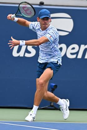 US Open - Second Round Alex De Minaur (AUS) during his second round match at the 2024 US Open at Billie Jean National Tennis Center in New York City, NY, USA, on August 29, 2024. Photo by Corinne Dubreuil ABACAPRESS.COM New York City NY United States  Copyright: xDubreuilxCorinne ABACAx