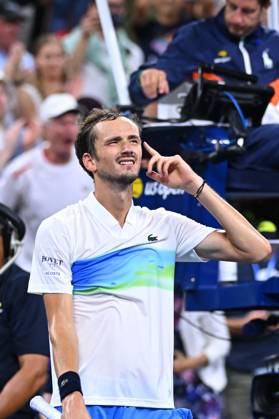 US Open - Second Round Daniil Medvedev (RUS) during his second round match at the 2024 US Open at Billie Jean National Tennis Center in New York City, NY, USA, on August 29, 2024. Photo by Corinne Dubreuil ABACAPRESS.COM New York City NY United States  Copyright: xDubreuilxCorinne ABACAx