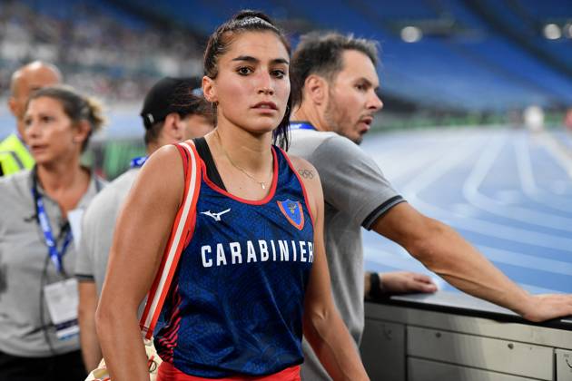- Internazionali di Atletica - Golden Gala Pietro Mennea Roberta BRUNI (ITA) competes in Pole Vault Women during the Diamond League Athletics 30th August 2024 at the Olimpic Stadium in Rome Rome Italy  Copyright: xIPAxSport ABACAx